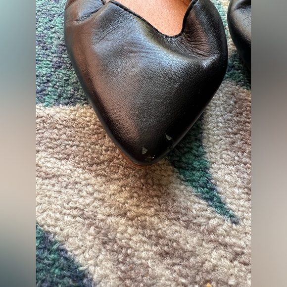 MADEWELL - Margot Ankle Strap Pointed Toe Flats 9.5 - Picture 3 of 6